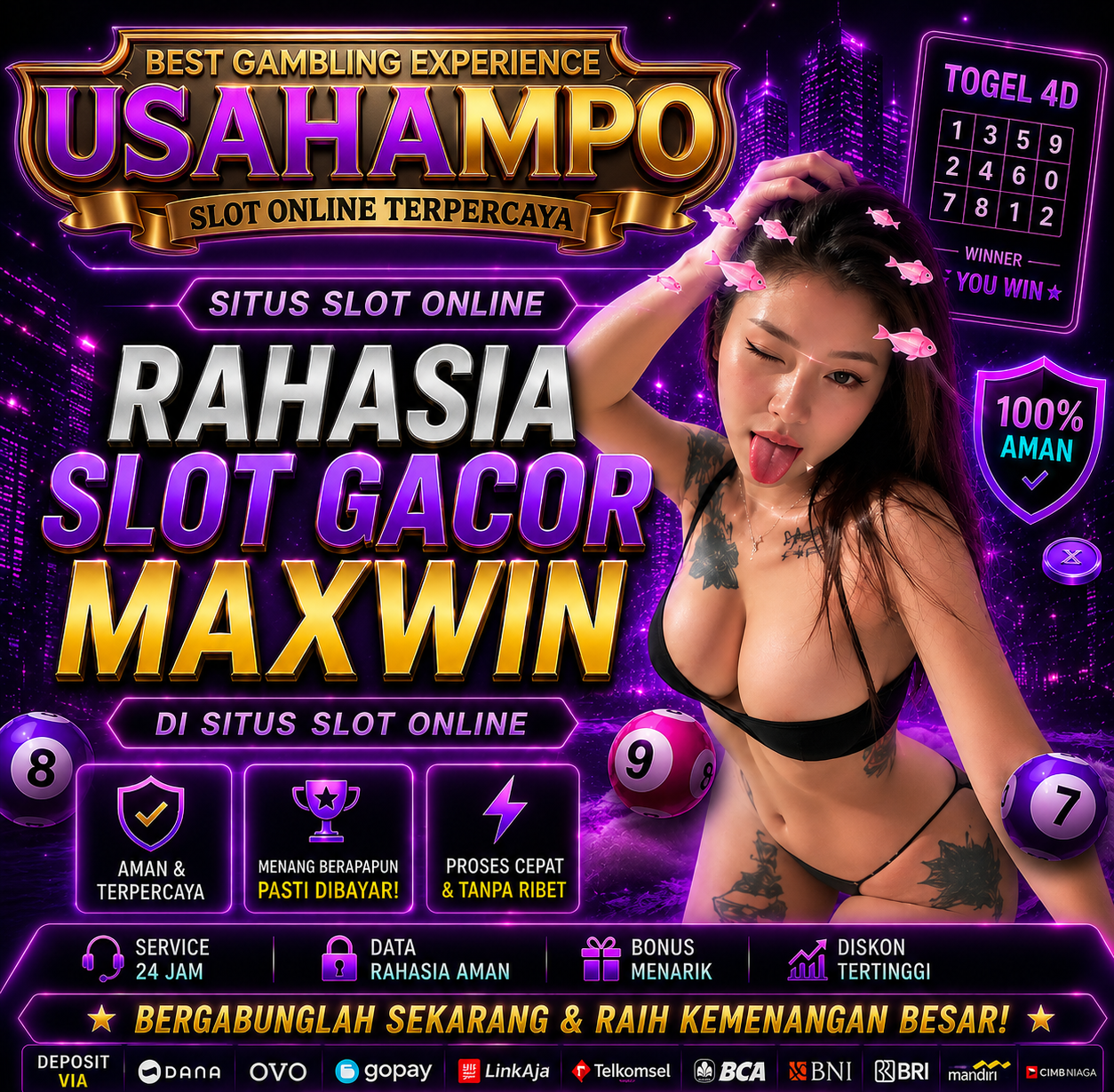 USAHAMPO 主 APLIKASI BOOSTER GAME TERCEPAT DENGAN RATING TINGGI DAN MEWAH