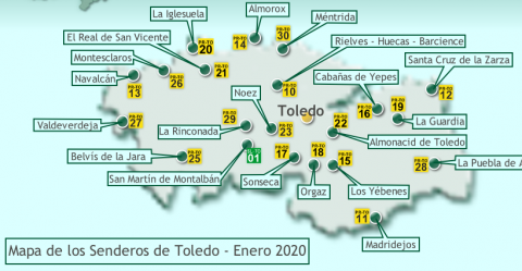  Ruta de los Pozos Nuevos y molino de Los Rebollos  en Valdeverdeja